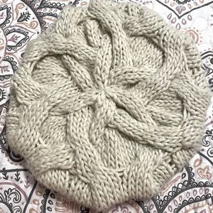 Knit Beret Hat